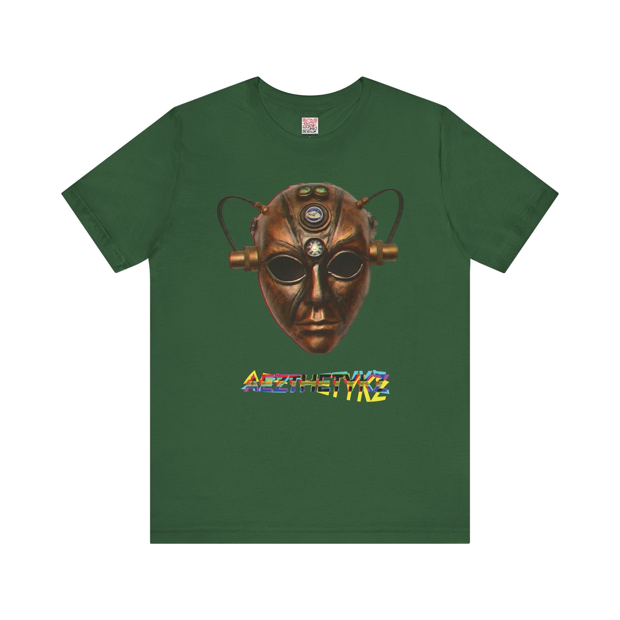 Adam Antman Mask: Graphic Print Tee Shirt