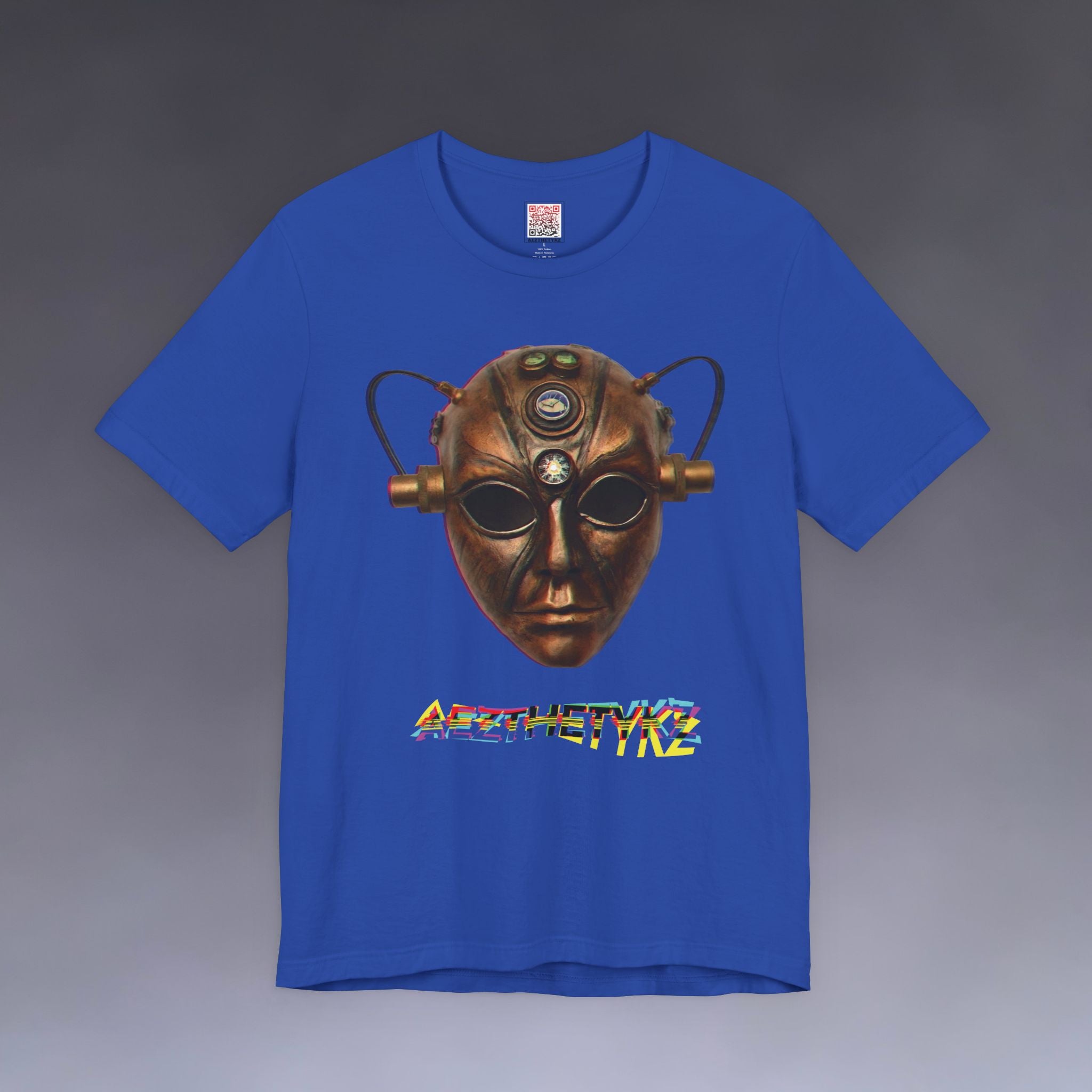 Adam Antman Mask: Graphic Print Tee Shirt
