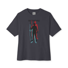 Load image into Gallery viewer, Vangaurd Silhouette Graphic Print: Oversized Tee Shirt
