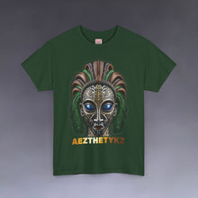 Load image into Gallery viewer, Gilded Mask: Graphic Print Heavy Cotton Tee Shirt
