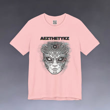 Load image into Gallery viewer, Venetian Mask Graphic Print: Tee Shirt
