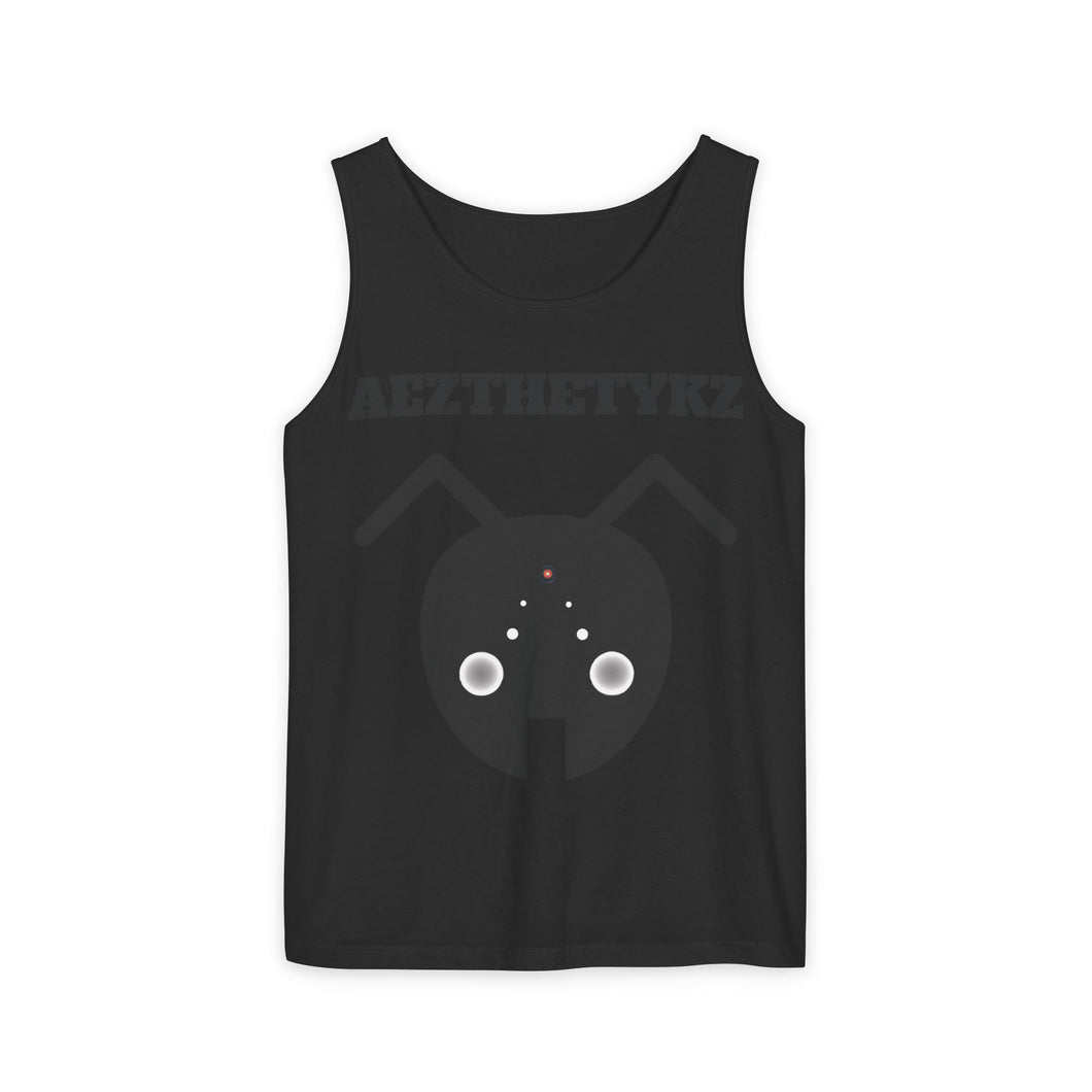 AEZTHETYKZ -Megacephala: Garment Dyed Tank Top