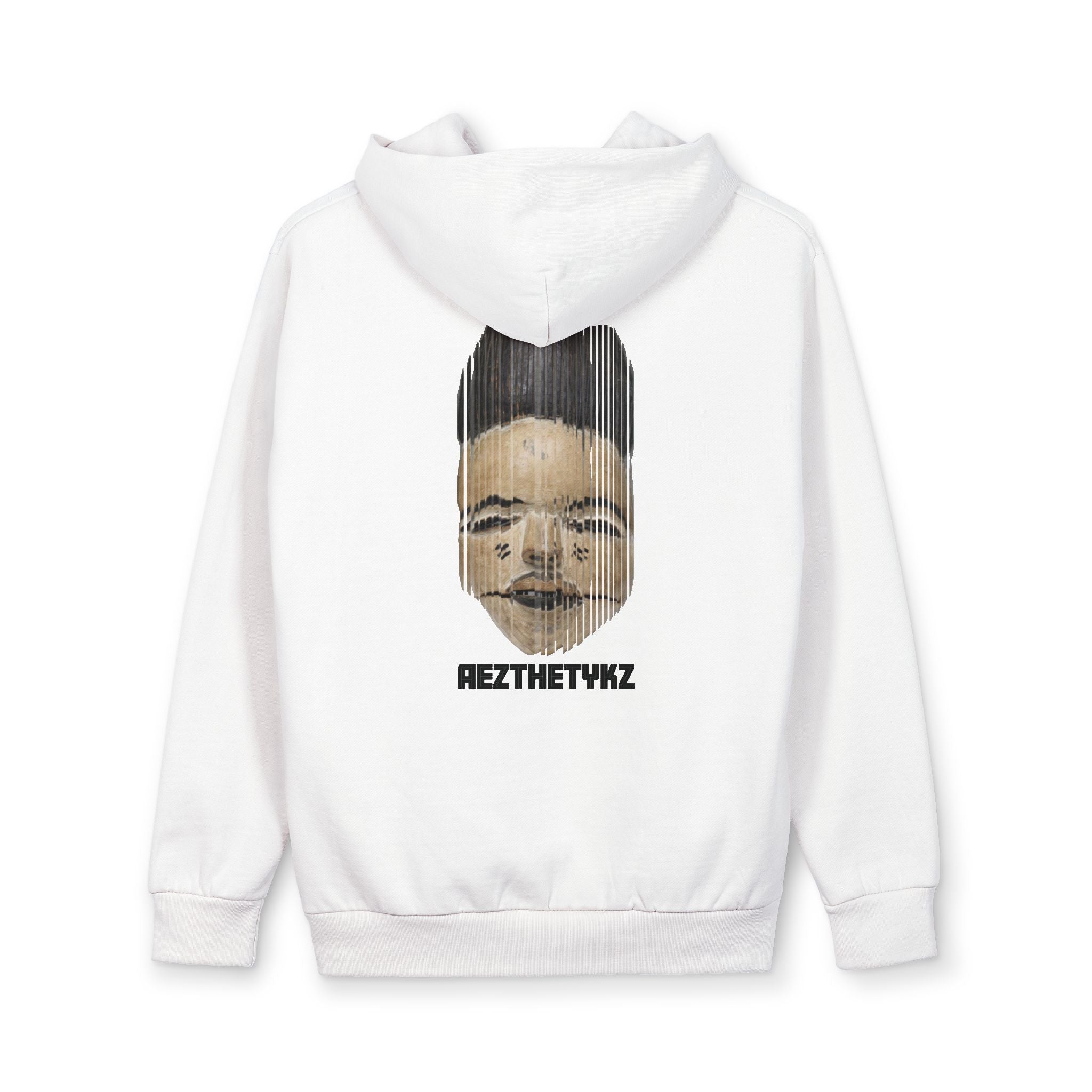 AEZTHETYKZ — Retro Mask Graphic Print: Hoodie Pullover