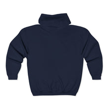 Load image into Gallery viewer, Sentinel Zip Hoodie — AEZTHETYKZ Embroidered Sweatshirt
