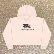 Load image into Gallery viewer, AEZTHETYKZ -Logo Printed Half Hoodie

