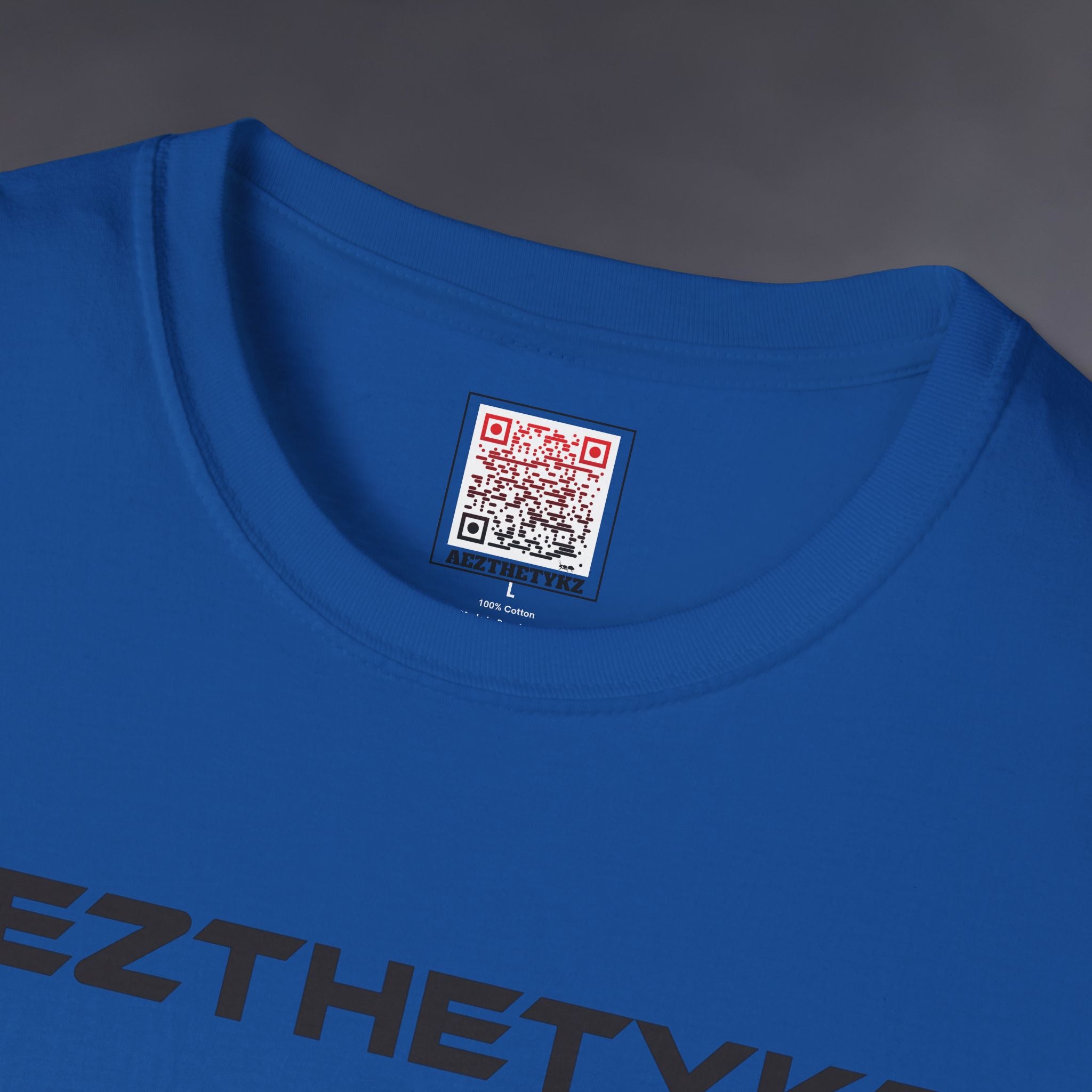 AEZTHETYKZ-Alien Mask: Graphic Print Tee Shirt