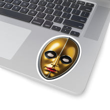 Load image into Gallery viewer, Golden Eye Mask Sticker — Decal
