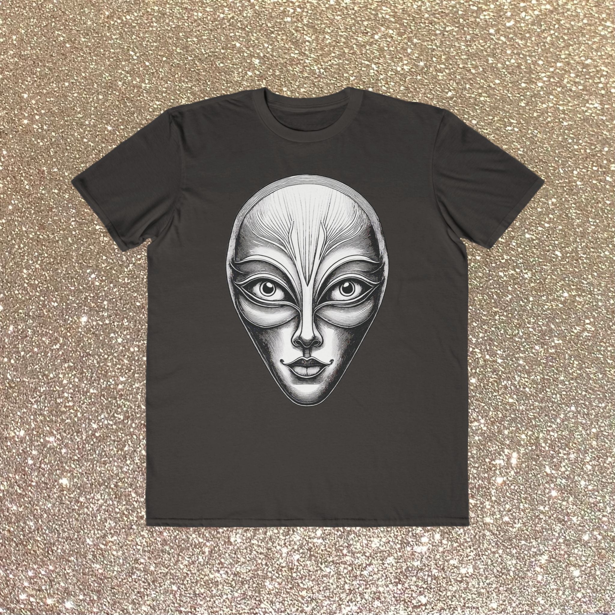 AEZTHETYKZ -Mask: Printed Utilitarian Tee Shirt