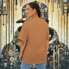 Load image into Gallery viewer, Vangaurd Silhouette Graphic Print: Oversized Tee Shirt
