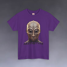 Load image into Gallery viewer, Engraved Mask: Graphic Print Heavy Cotton Tee Shirt
