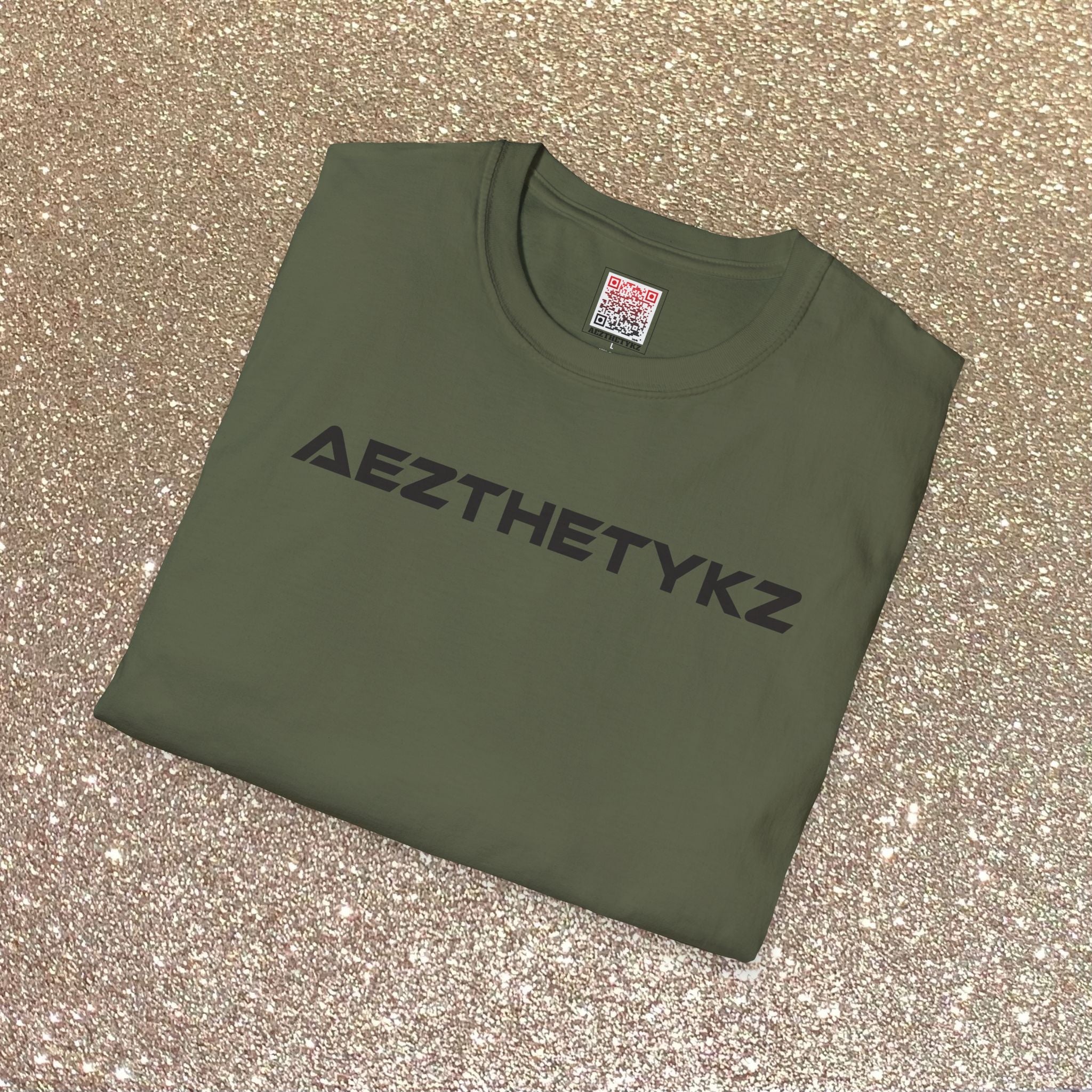 AEZTHETYKZ-Alien Mask: Graphic Print Tee Shirt