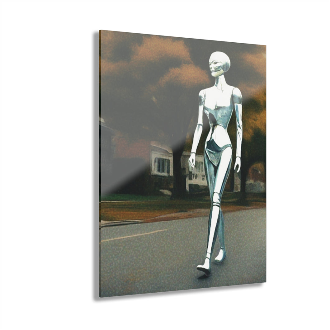 Pinole Valley Sunday: Acrylic Art Print