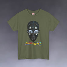 Load image into Gallery viewer, Mahogany Mask: Graphic Print Heavy Cotton Tee Shirt

