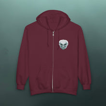 Load image into Gallery viewer, Primo Metro Zip-Up Hoodie with Mask Logo
