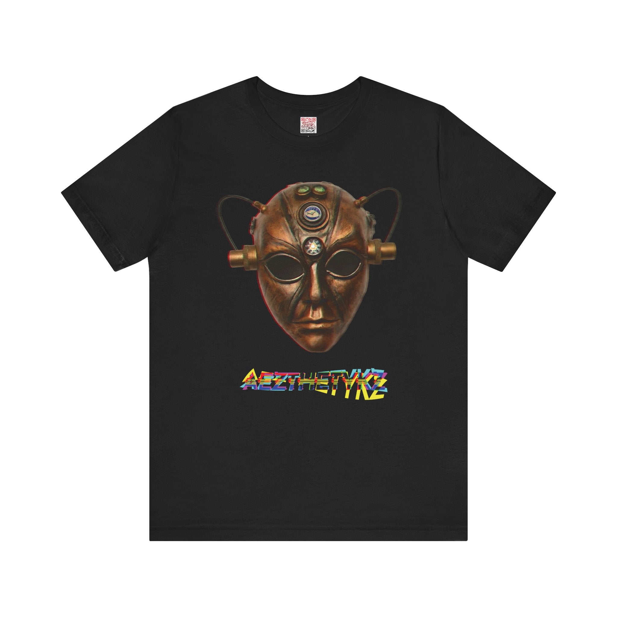 Adam Antman Mask: Graphic Print Tee Shirt