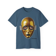 Load image into Gallery viewer, Golden Eye Mask: Graphic Print Ultra Cotton Tee Shirt
