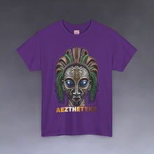 Load image into Gallery viewer, Gilded Mask: Graphic Print Heavy Cotton Tee Shirt
