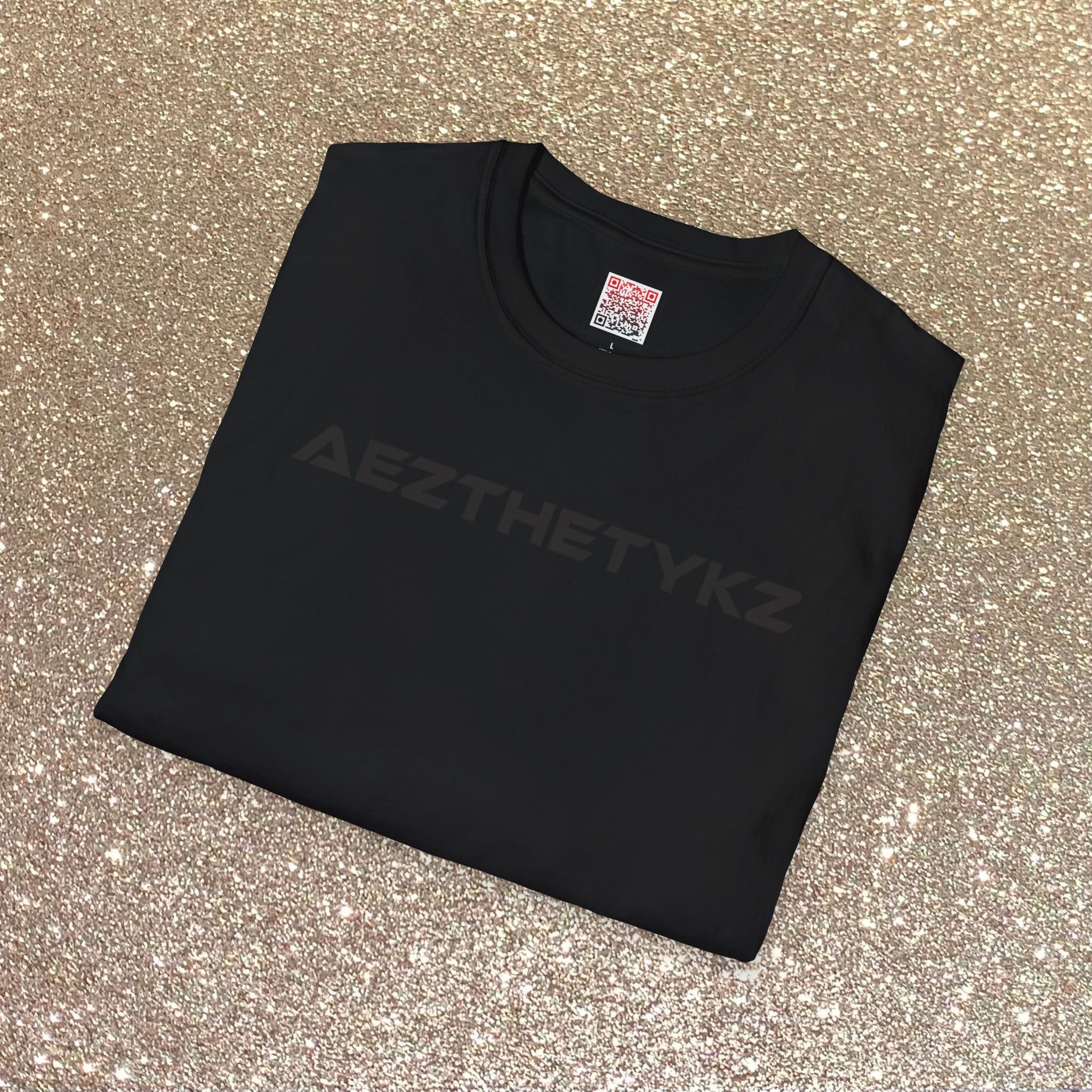 AEZTHETYKZ-Alien Mask: Graphic Print Tee Shirt