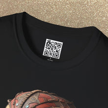 Load image into Gallery viewer, Techno Tribal Mask Graphic Print: Tee Shirt
