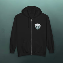 Load image into Gallery viewer, Primo Metro Zip-Up Hoodie with Mask Logo
