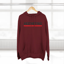 Load image into Gallery viewer, Red Line -AEZTHETYKZ: Fleece Hoodie
